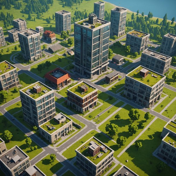 Comment un jeu de construction de monde ouvert peut-il intégrer des éléments de gestion et de développement durable?